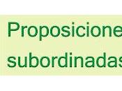 Proposiciones subordinadas adverbiales