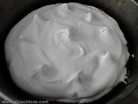 Tarta de limón y merengue