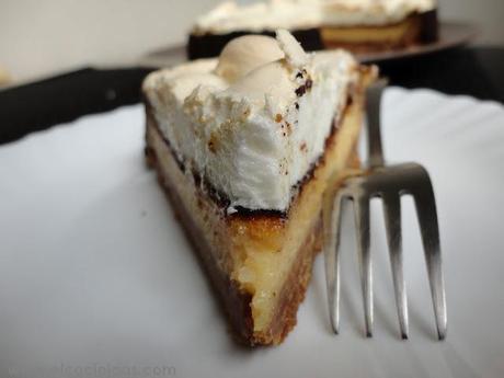 Tarta de limón y merengue