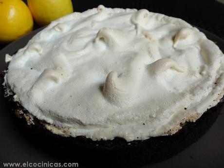 Tarta de limón y merengue