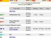 Jorudan, itinerarios horarios trenes Japón