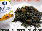 Fideua nero choco