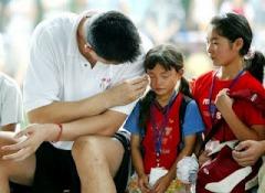 Fotos curiosas de Yao Ming.