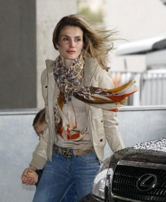 El look de Dña. Letizia en su visita a Froilán