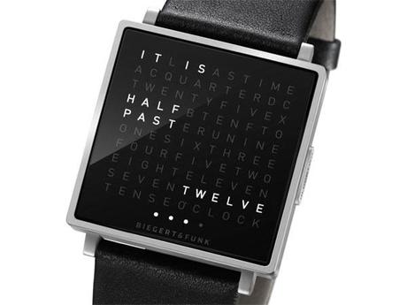 QlockTwo W :: la hora en letras