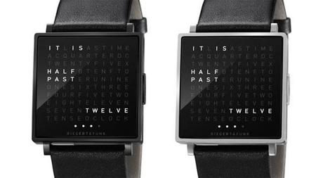 QlockTwo W :: la hora en letras