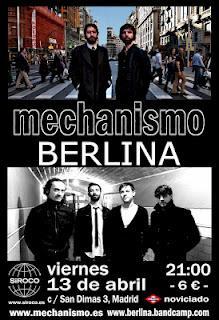 Berlina + Mechanismo en Siroco, Madrid (13.Abril.2012)