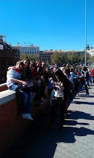 Viaje a Madrid con 3º ESO.