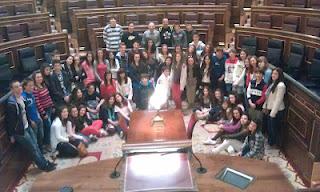 Viaje a Madrid con 3º ESO.