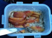 Comiendo sanamente trabajo