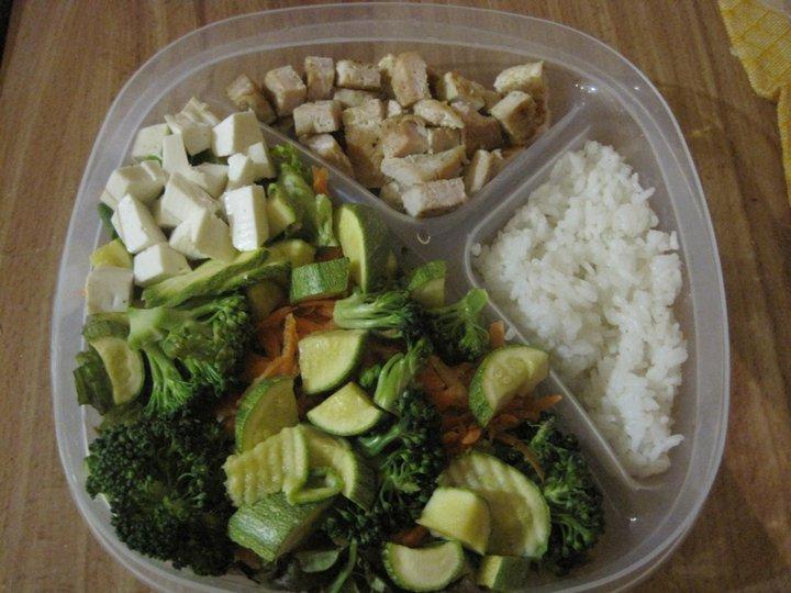 Comiendo sanamente en el trabajo