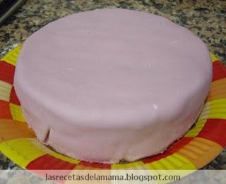 Receta de Fondant para tartas