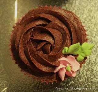 Cupcakes de chocolate. Receta de Marcela Capo