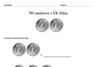 Paquete de Actividades: DINERO Y MONEDAS