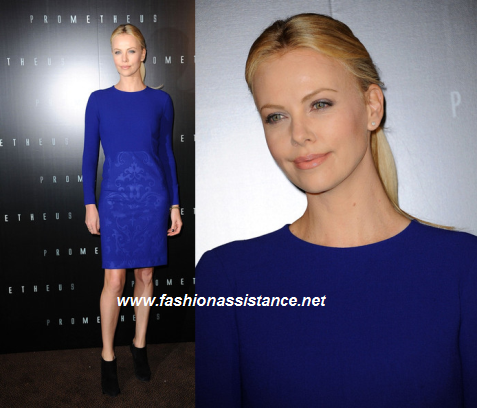 Charlize Theron, lección de estilo en el estreno de Prometheus en París