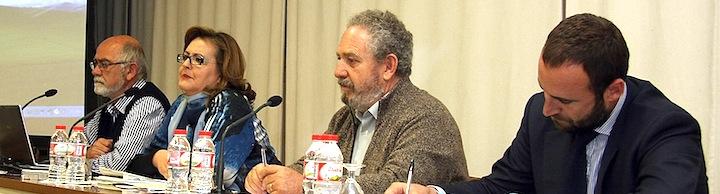 Jaime Giner, Mª Teresa Guardiola, Juan de Dios Moscardó, y Guillermo Guardiola