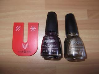 Mis esmaltes magneticos de China Glaze