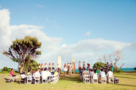 Una boda hawaina