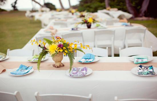 Una boda hawaina