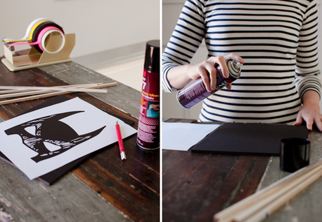 Diy + Descarga gratis: gafas para el photobooth de tu boda.