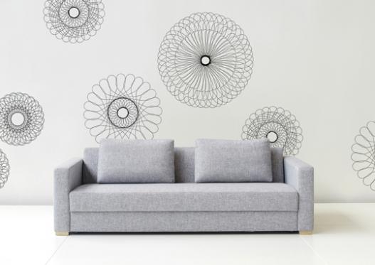 ¿Frío o Caliente? Espirografía en las paredes