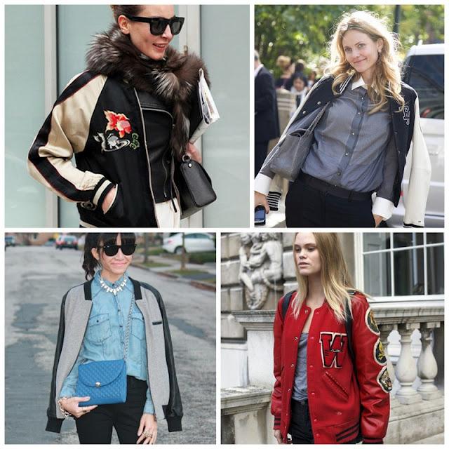 STREET STYLE : BOMBERS + COLLAGE