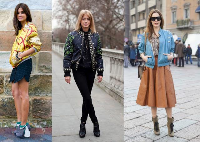 STREET STYLE : BOMBERS + COLLAGE