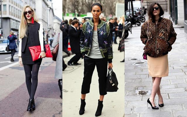 STREET STYLE : BOMBERS + COLLAGE