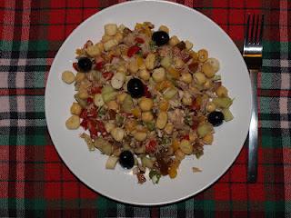 Ensalada de garbanzos