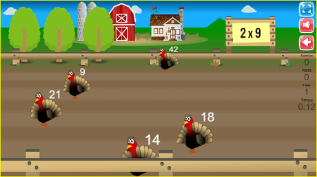 Granja Matemática para aprender a sumar, restar y multiplicar