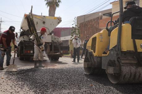 Avanza programa Bacheo en tu Colonia en distintos sectores Avanza programa Bacheo en tu Colonia en distintos sectores