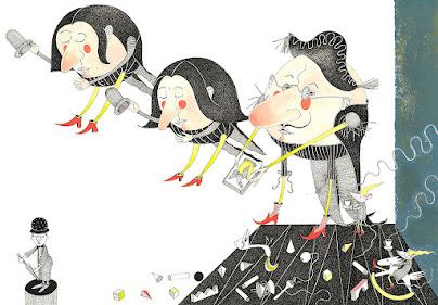 Ilustrando a... Natasha Domanova