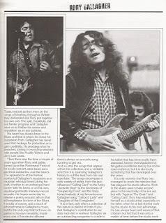 1977 Rory Gallagher por Harry Doherty.