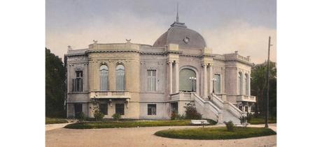 Gardel y el Palacio de Hielo emblemático edificio de Buenos Aires inaugurado en 1910.