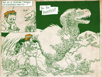 Dinosaurios en el gallinero