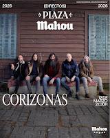 Concierto de Corizonas en La Plaza de Mahou en marzo