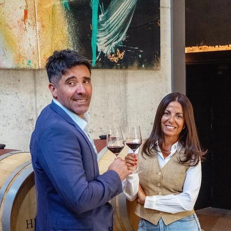 Pilar Oltra y Daniel Perchante
