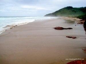 Playa de Vega en Ribadesella - Zona oriental