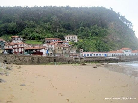 Playa de Tazones en Villaviciosa: Zona arenosa