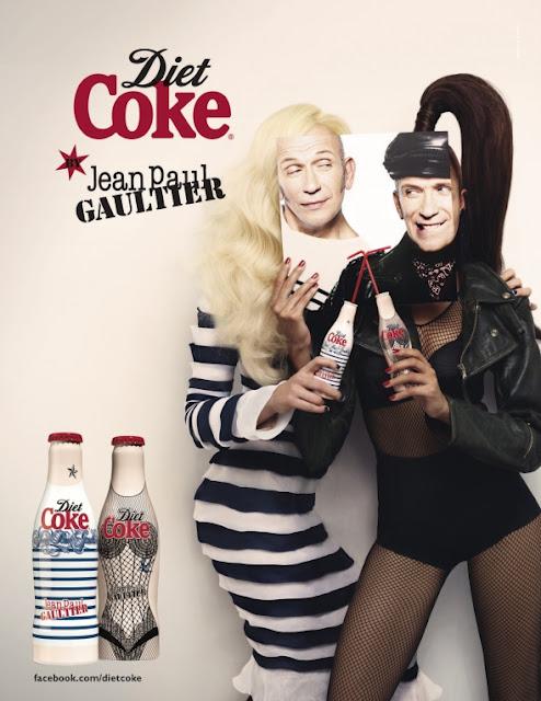 Anuncio JEAN PAUL GAULTIER+Diet Coke