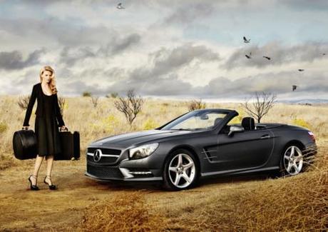 Fashion&Art;: Lara Stone para  Mercedes Benz