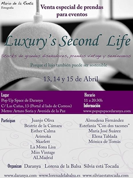 THIS WEEKEND AT MADRID: LUXURY'S SECOND LIFE