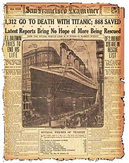 Los cien años del Titanic