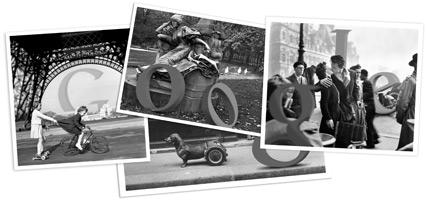 Homenaje de Google a Doisneau