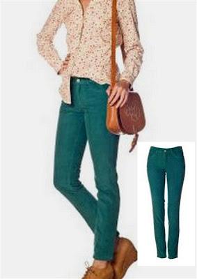 Los pantalones de color ya son un clásico este invierno 2012!