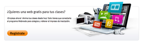 Webnode edu: para crear gratis páginas web en el aula