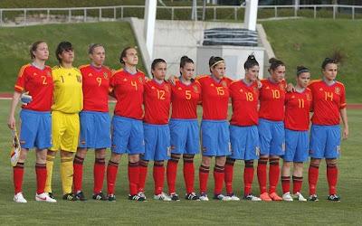 ESPAÑA 2- REPUBLICA CHECA-0 (FEMENINO, CLASIFICATORIO EUROPEO)