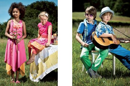 Paglie, colección moda infantil SS2012