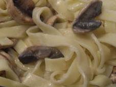 Tagliatelles champiñones roquefort