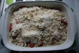 Crumble de fresas